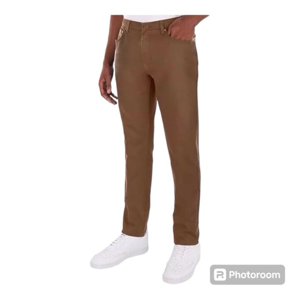 NWT Member's Mark Slim Fit Logan Stretch Pant 36 X 32 Men's